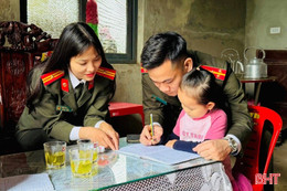 Nhân lên yêu thương từ mô hình “Con nuôi công an xã”