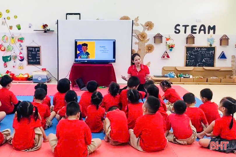 Việc ứng dụng công nghệ thông tin vào giảng dạy tạo hứng thú cho học sinh trong mỗi giờ học. bqbht_br_12.jpg