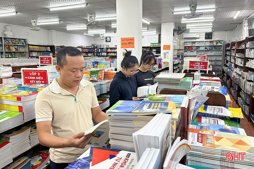Hà Tĩnh hiện sử dụng 2 bộ sách giáo khoa: Cánh diều và Kết nối tri thức với cuộc sống. bqbht_br_11.jpg