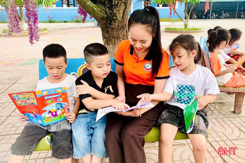 Việc hình thành thói quen đọc sách giúp học sinh phát triển một cách toàn diện. bqbht_br_14.jpg
