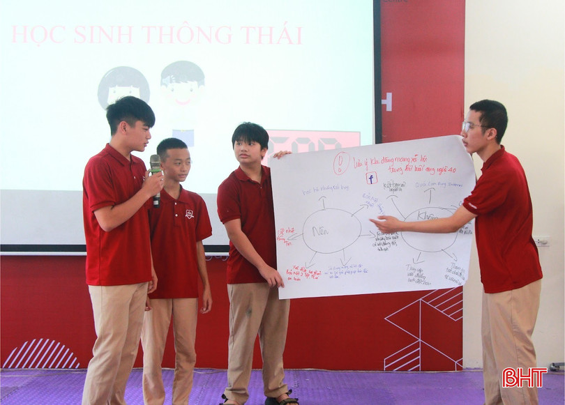 Các em tiếp nhận kiến thức thông qua hoạt động teamwork sinh động. bqbht_br_1760425904402.jpg