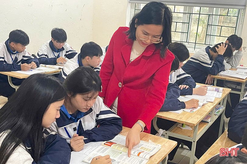 Học sinh lựa chọn Tiếng Anh trong Kỳ thi tốt nghiệp THPT chủ yếu là những em xét tuyển vào đại học ở các khối A1, khối D. bqbht_br_12-4458.jpg