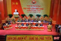 [Đảng bộ Hà Tĩnh qua các kỳ đại hội] Đại hội Đảng bộ tỉnh lần thứ XVIII