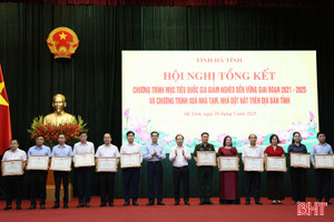 Hà Tĩnh tổng kết chương trình xóa nhà tạm, giảm nghèo bền vững
