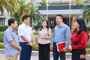 Sẵn sàng vòng thi cụm hội thi "Báo cáo viên, tuyên truyền viên giỏi toàn tỉnh Hà Tĩnh"