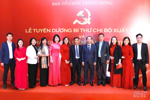 Báo và phát thanh, truyền hình Hà Tĩnh đạt giải C Búa liềm Vàng, 2 bí thư chi bộ được tuyên dương