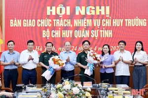 Hà Tĩnh có tân Chỉ huy trưởng Bộ Chỉ huy Quân sự tỉnh 