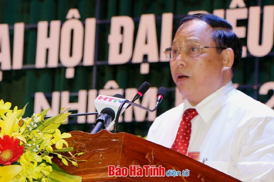 Đảng bộ huyện Hương Khê khai mạc Đại hội nhiệm kỳ 2015-2020 ảnh 3