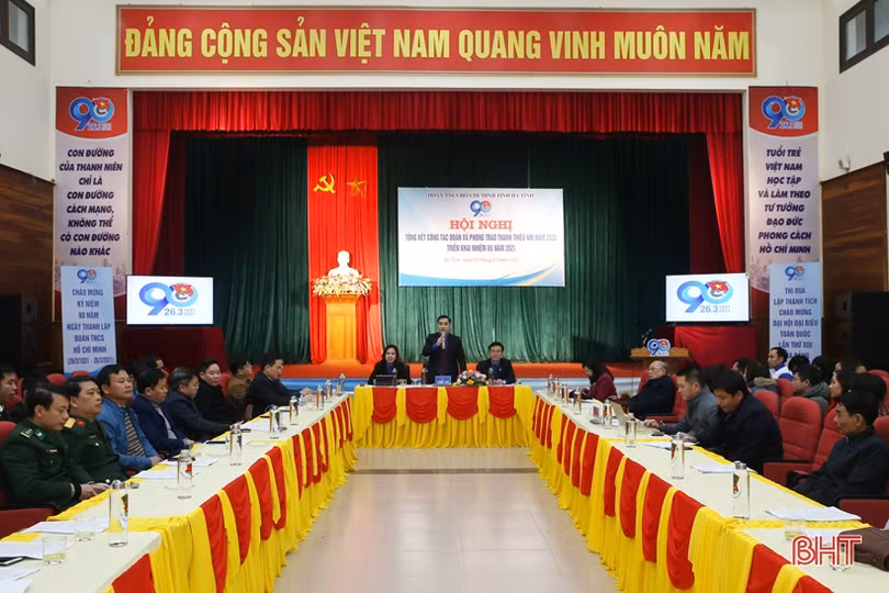 Tỉnh đoàn Hà Tĩnh lọt top 10 tổ chức Đoàn xuất sắc nhất toàn quốc