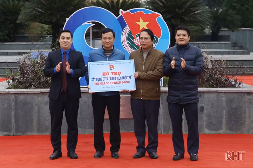 Tuổi trẻ Hà Tĩnh phát động thi đua Kỷ niệm 90 năm Ngày thành lập Đoàn