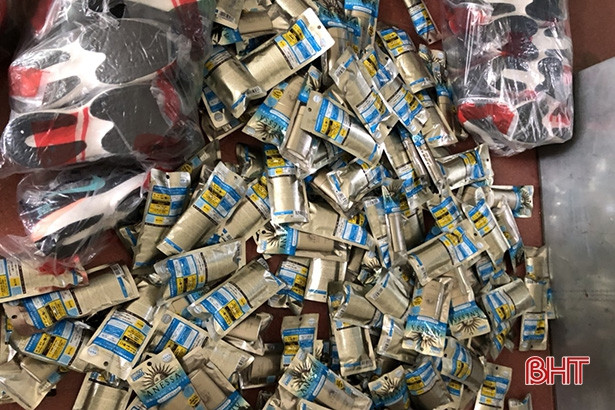 Bắt 2 xe chở hàng nhập lậu trên địa bàn Hà Tĩnh