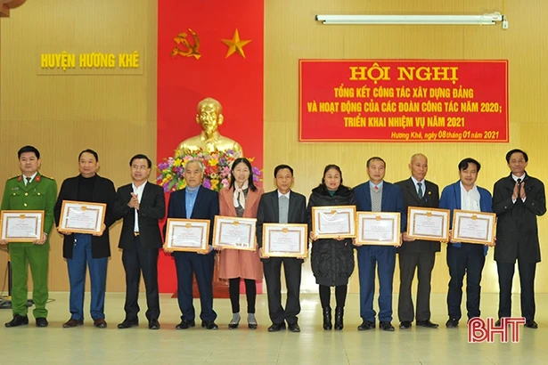 Dồn sức đưa Hương Khê đạt huyện nông thôn mới giai đoạn 2021 - 2024