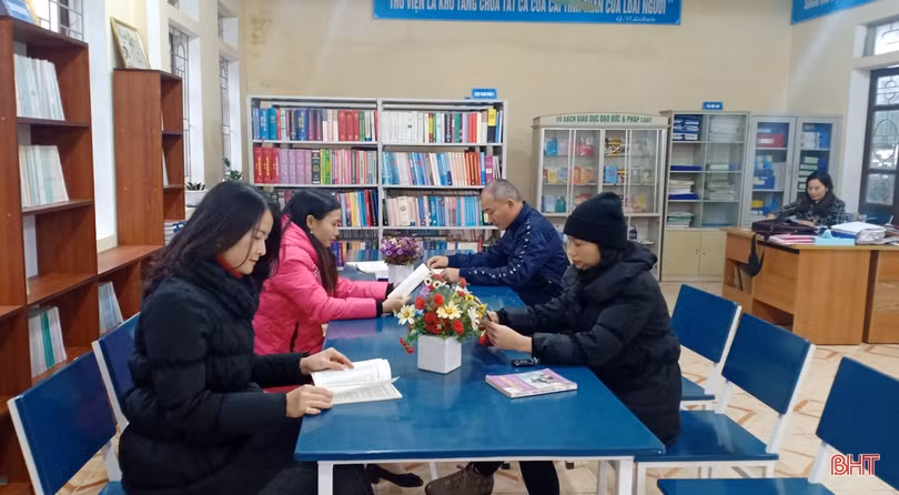 Phát triển văn hóa đọc ở Trường THCS Đại Nài