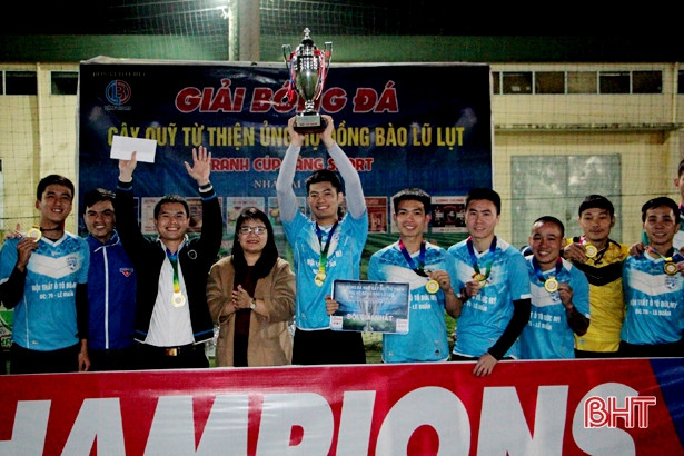 16 đội bóng đá phong trào tham gia giải từ thiện tranh Cúp Bằng Sport