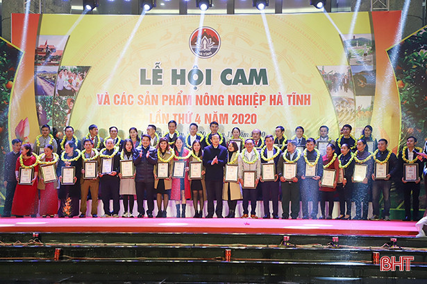 Hà Tĩnh thưởng gần 2,6 tỷ đồng cho các sản phẩm OCOP đạt 3 sao, 4 sao