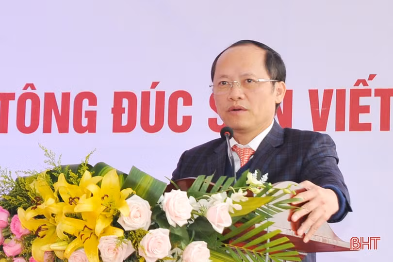 Khởi động dự án đầu tư hạ tầng kỹ thuật CCN và khánh thành một số nhà máy tại Đức Thọ