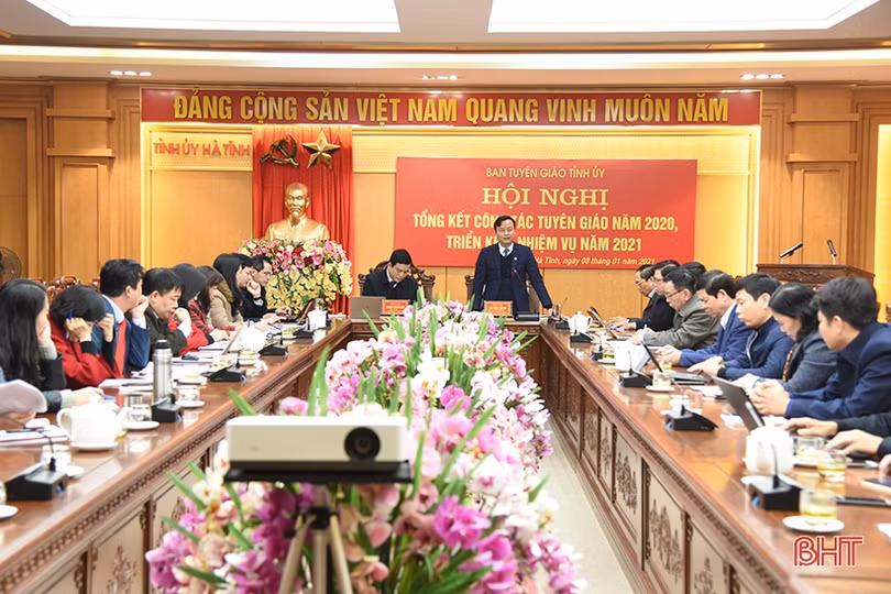 Hà Tĩnh tiếp tục đổi mới công tác tuyên giáo trong tình hình mới