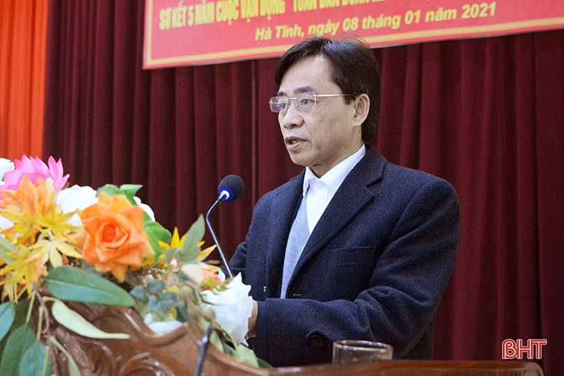 Mỗi địa phương cấp huyện Hà Tĩnh có ít nhất một công trình chào mừng Đại hội XIII của Đảng