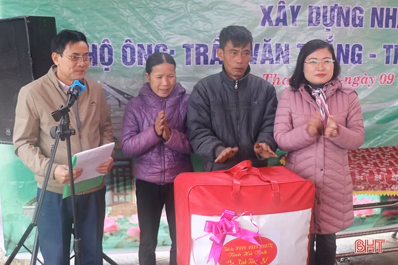 Khởi công xây dựng 4 nhà văn hóa cộng đồng kết hợp tránh thiên tai ở Thạch Hà, Cẩm Xuyên