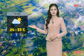 Dự báo thời tiết Hà Tĩnh ngày 24/9: Mưa rào và dông vài nơi