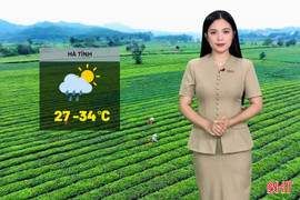 Dự báo thời tiết Hà Tĩnh ngày 10/9: Đêm không mưa, ngày nắng