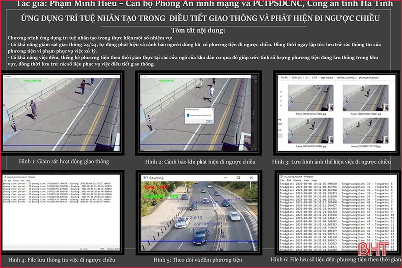 Trung úy Công an Hà Tĩnh giành giải nhì sáng kiến ATGT Việt Nam