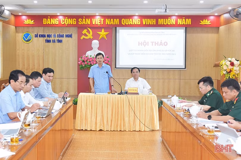 Chuẩn bị tốt các điều kiện tổ chức diễn tập sự cố bức xạ và hạt nhân