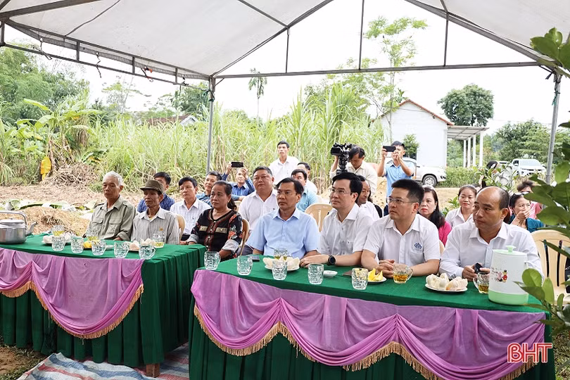 Xây nhà tình nghĩa cho gia đình khó khăn ở Hương Khê