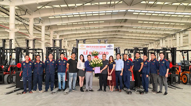 Thiên Sơn Holdings - công ty phân phối xe nâng Hangcha chính hãng tại Việt Nam