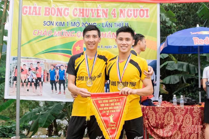 Nhiều vận động viên bóng chuyền phong trào khẳng định tên tuổi tại các giải đấu