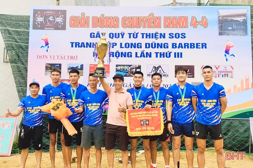 Nhiều vận động viên bóng chuyền phong trào khẳng định tên tuổi tại các giải đấu