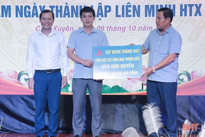 Cẩm Xuyên vinh danh 21 doanh nghiệp, doanh nhân 