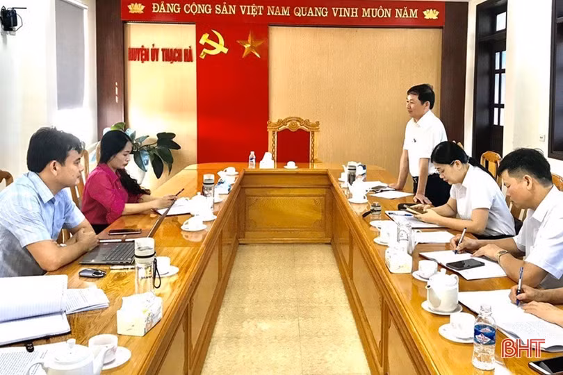 Mở rộng thành phần UBKT cơ sở, nâng cao hiệu quả công tác kiểm tra, giám sát ở Thạch Hà