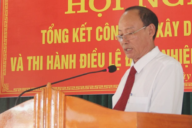 Đảng bộ Kỳ Tiến là điển hình trong xây dựng Đảng và thi hành Điều lệ Đảng