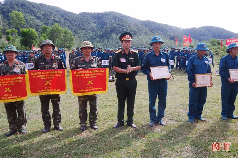 Hội thao phân đội pháo binh dân quân tự vệ huấn luyện giỏi năm 2019