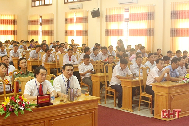 22 thí sinh tham gia Hội thi Báo cáo viên giỏi huyện Lộc Hà năm 2019