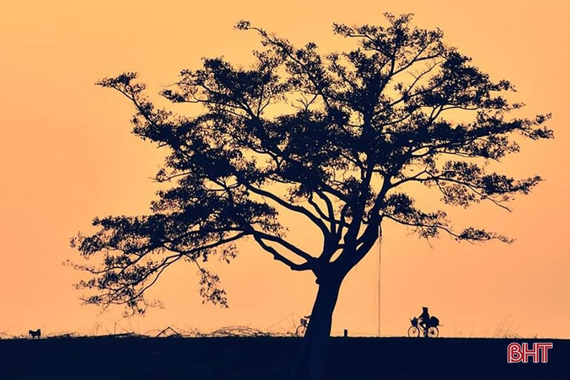 Đắm mình trong bóng hoàng hôn ở các miền quê Hà Tĩnh