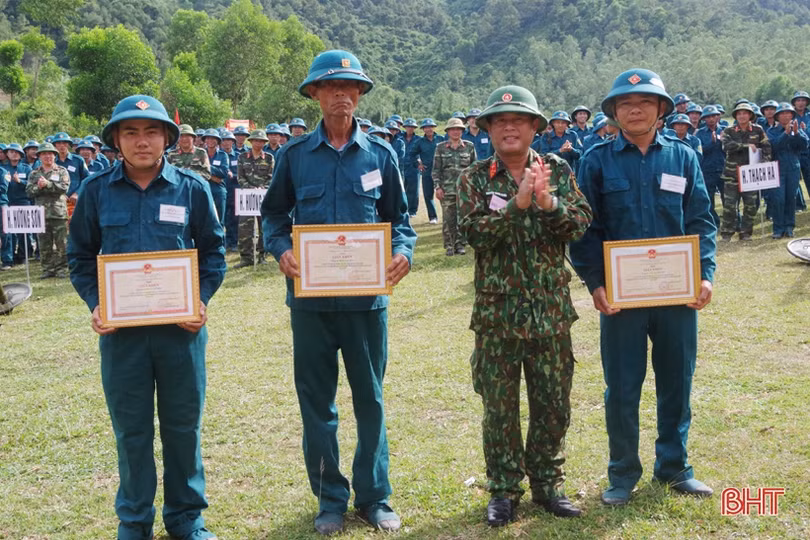Hội thao phân đội pháo binh dân quân tự vệ huấn luyện giỏi năm 2019