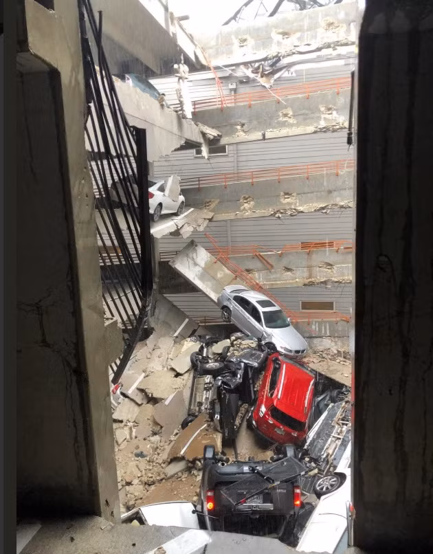 Gió lớn “xô đổ” cẩu tháp khiến ít nhất 7 người thương vong ở Mỹ