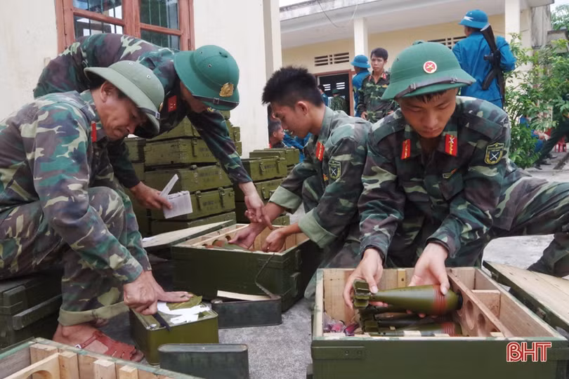 Hội thao phân đội pháo binh dân quân tự vệ huấn luyện giỏi năm 2019