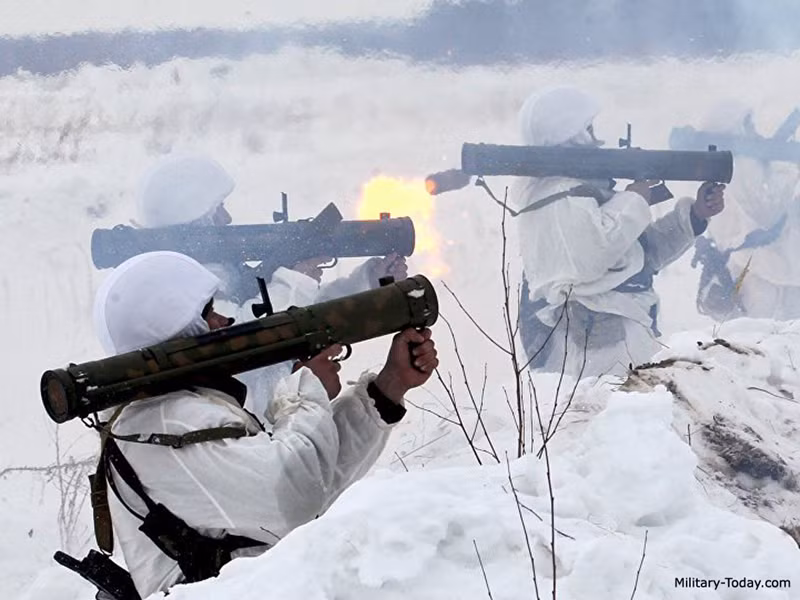 Soi sức mạnh súng phóng lựu nhiệt áp RPO-A Shmel