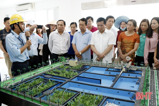 Đoàn công tác Ban Tuyên giáo Trung ương khảo sát thực tế tại Hà Tĩnh