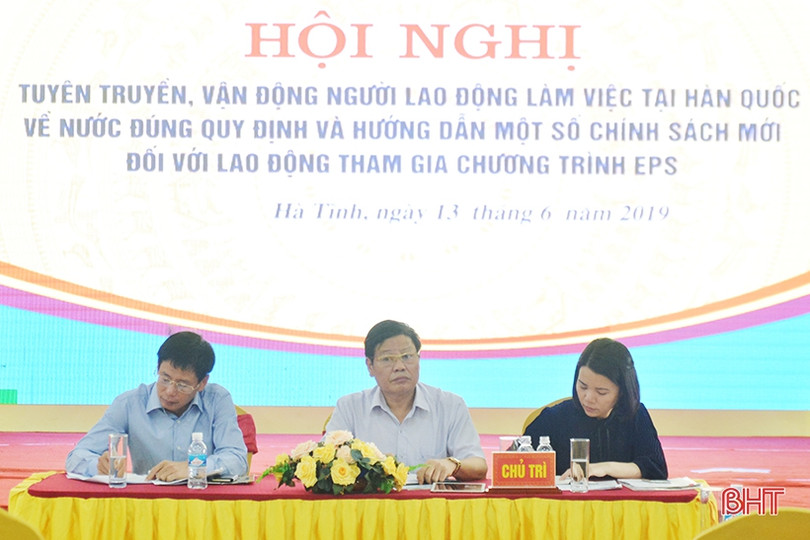 Lao động Hà Tĩnh về nước đúng thời hạn sẽ tạo cơ hội cho nhiều lao động khác sang Hàn Quốc làm việc
