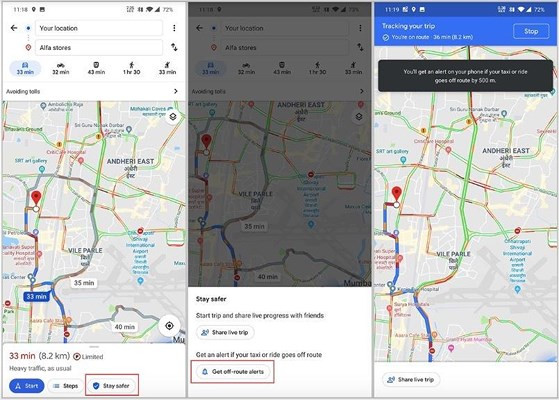 Google Maps sẽ cảnh báo nếu tài xế taxi cố tình lái lòng vòng ảnh 1 Google Maps sẽ cảnh báo nếu tài xế taxi cố tình lái lòng vòng