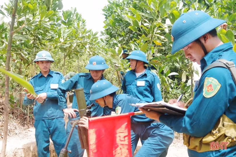 Hội thao phân đội pháo binh dân quân tự vệ huấn luyện giỏi năm 2019