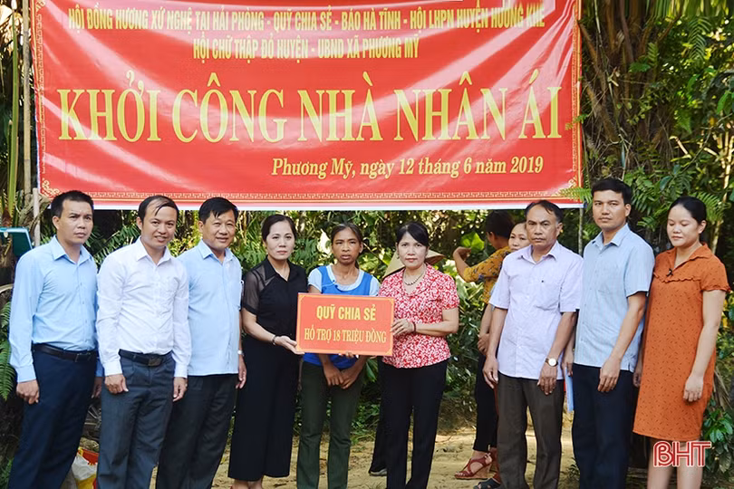 Báo Hà Tĩnh phối hợp xây nhà cho phụ nữ đơn thân ở Hương Khê