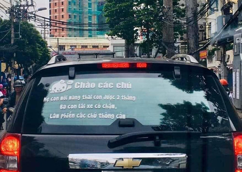 Những thông điệp dễ thương trên đường phố