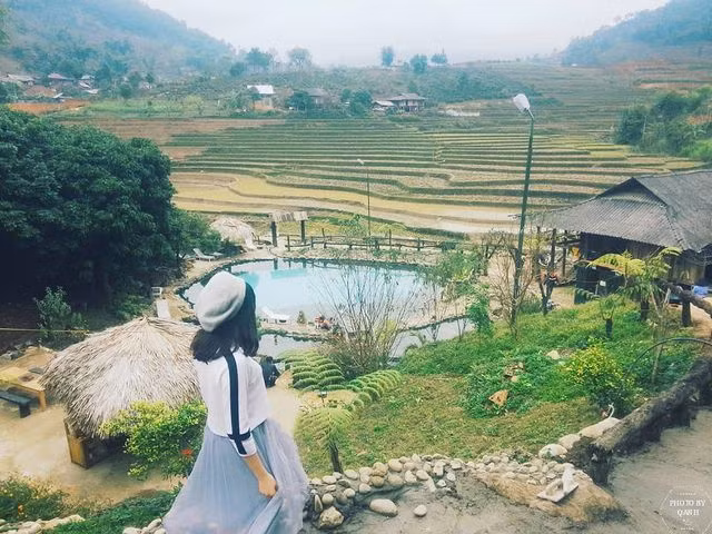 Check-in suối khoáng đẹp như tiên cảnh “gây sốt” giữa núi rừng Tây Bắc