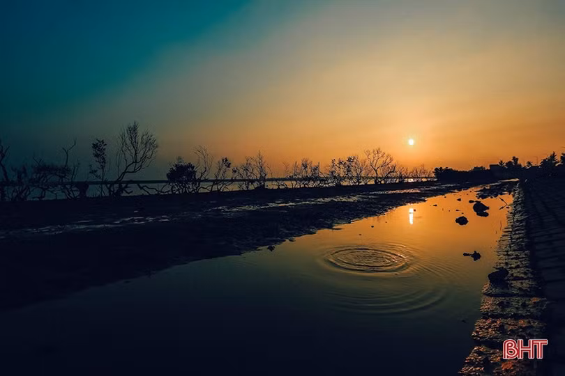 Đắm mình trong bóng hoàng hôn ở các miền quê Hà Tĩnh