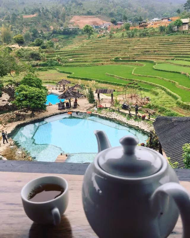 Check-in suối khoáng đẹp như tiên cảnh “gây sốt” giữa núi rừng Tây Bắc